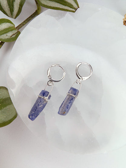 Brinco júpiter - Quartzo azul