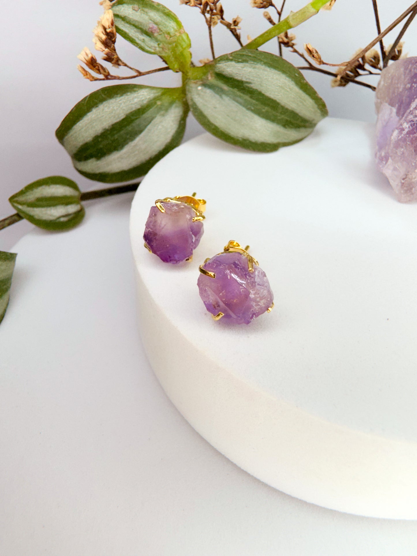 Brinco magia - Ametista
