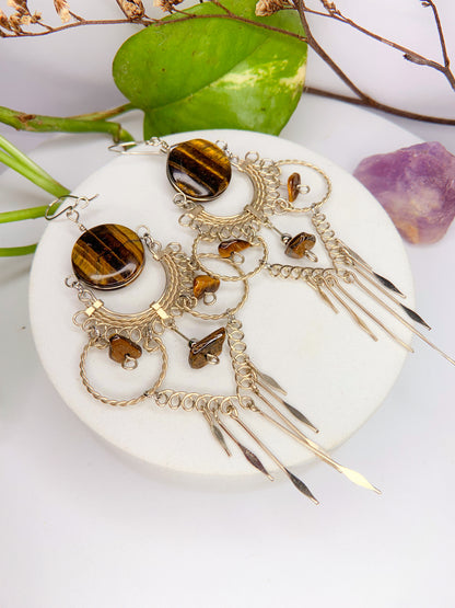 Brinco Nostalgia - Olho de Tigre