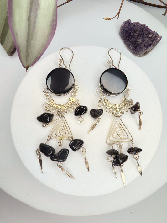 Brinco Nostalgia - Ônix