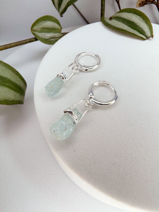 Brinco júpiter - água marinha