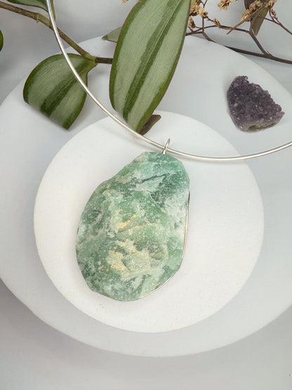 Aro Lunação - Quartzo verde