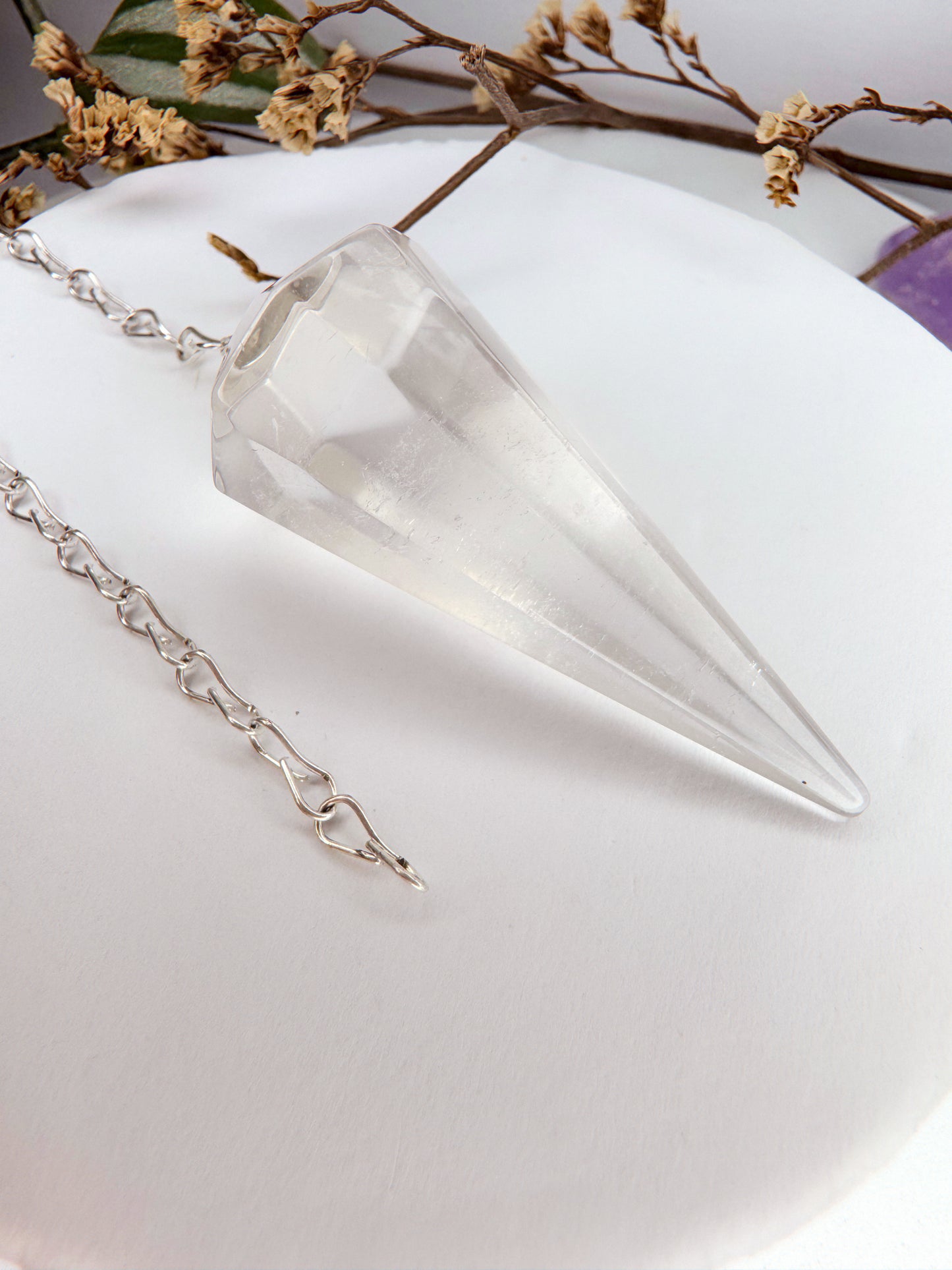 Pendulo - Quartzo de cristal