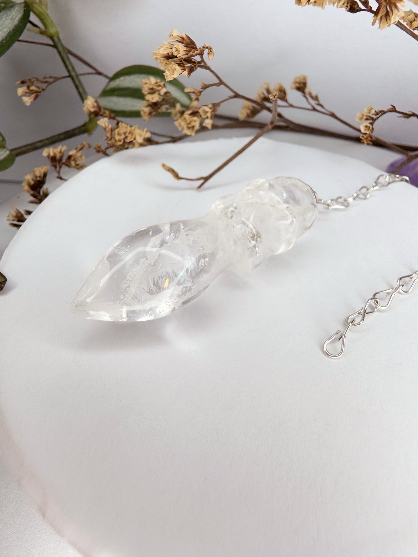 Pendulo - Quartzo de cristal