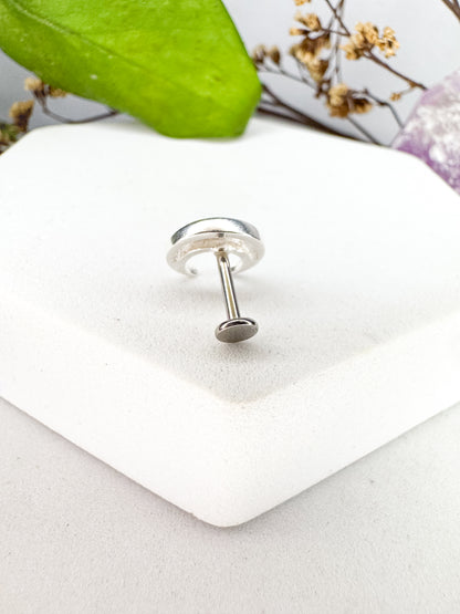 Piercing lua - Prata 925