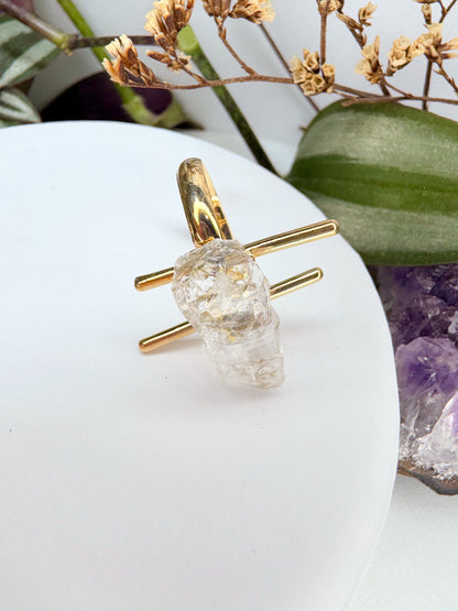 Anel Cosmos - Quartzo de cristal