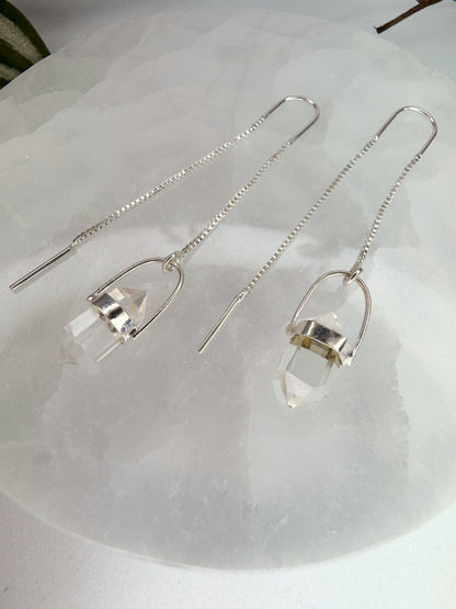 Brinco zen - Quartzo de Cristal