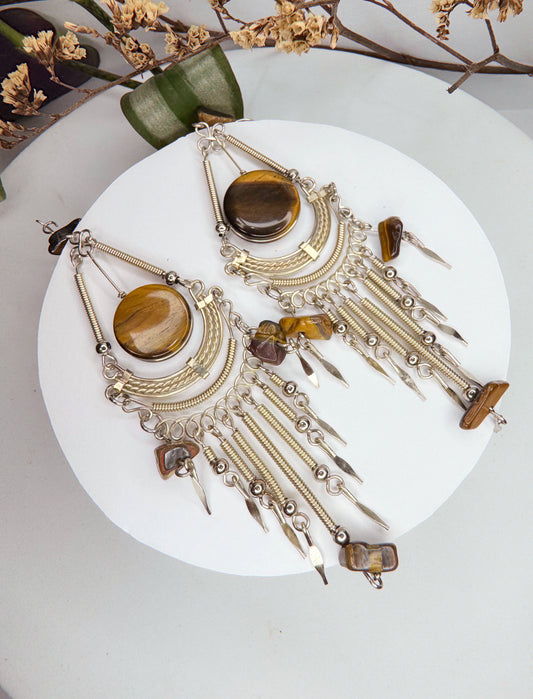 Brinco Nostalgia - Olho de Tigre