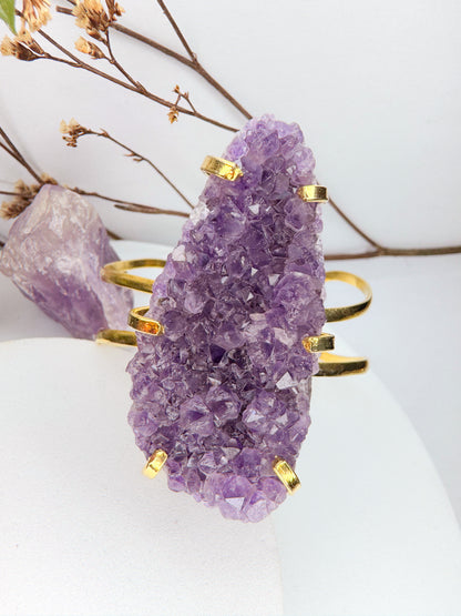 Bracelete astro - Drusa ametista