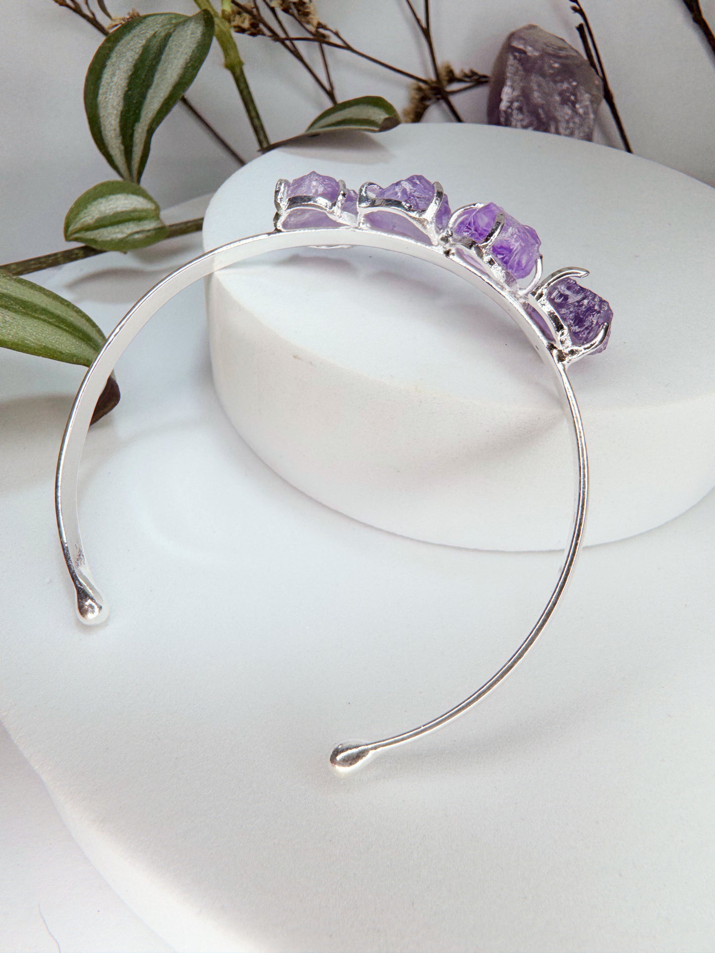 Bracelete terra - Ametista