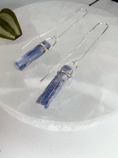 Brinco Zen - cianita azul