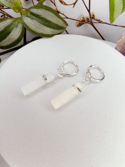 Brinco Júpiter - selenita branca