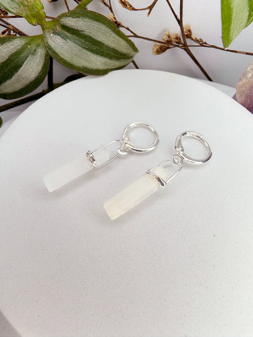 Brinco Júpiter - selenita branca