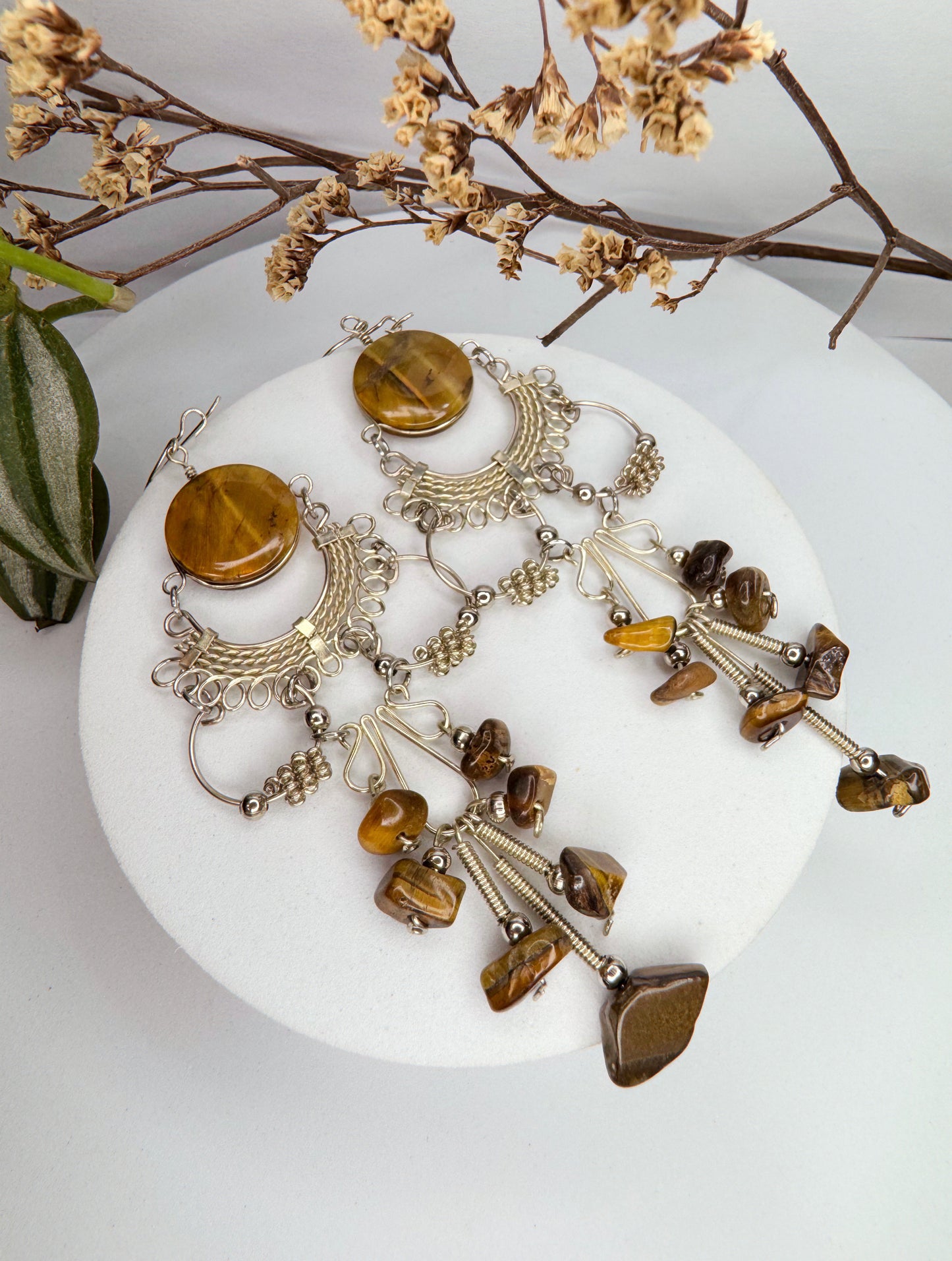 Brinco Nostalgia - Olho de Tigre