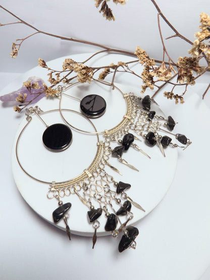 Brinco Nostalgia - Ônix