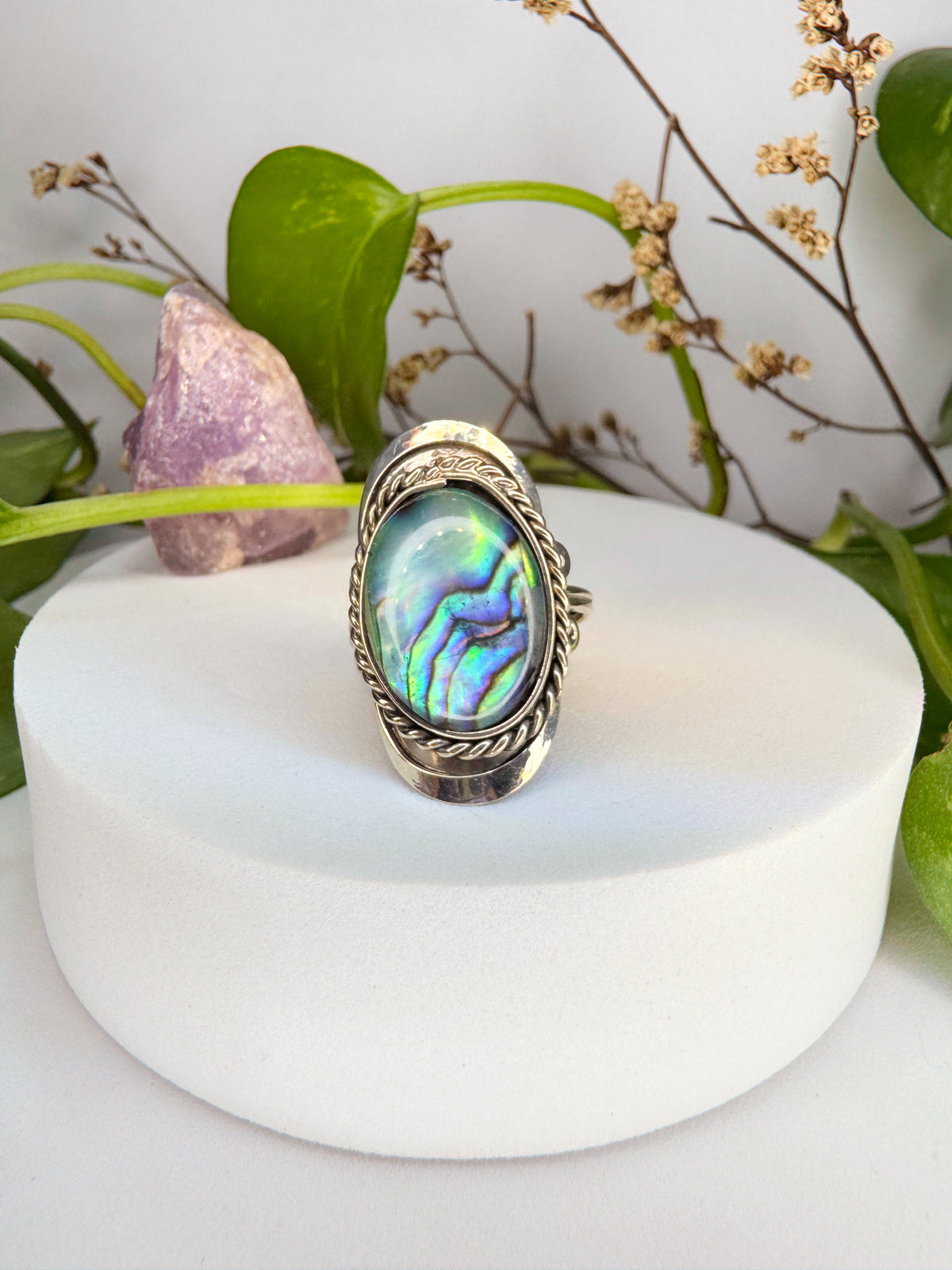 Anel Aura -  Abalone G
