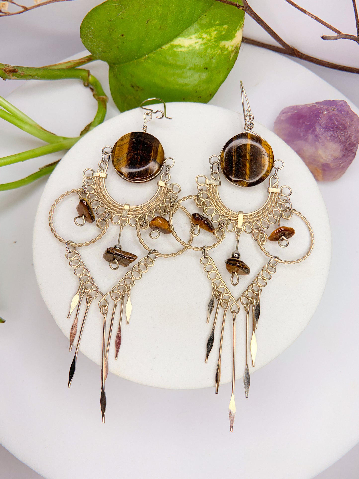 Brinco Nostalgia - Olho de Tigre