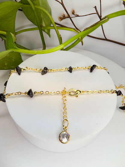 Choker Luar - Ônix