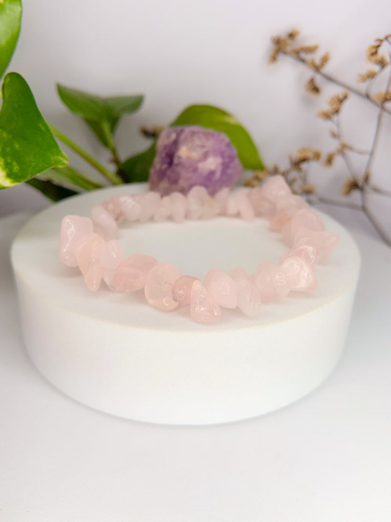 Pulseira Constelação - Quartzo Rosa