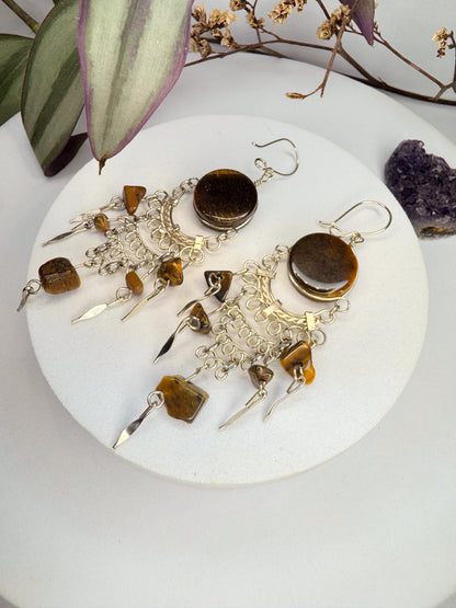 Brinco Nostalgia - Olho de Tigre