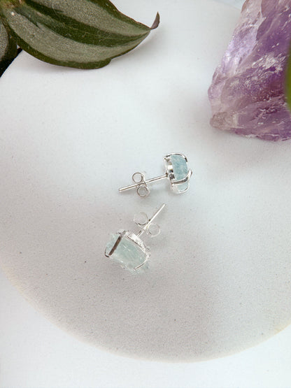 Brinco magia - agua marinha