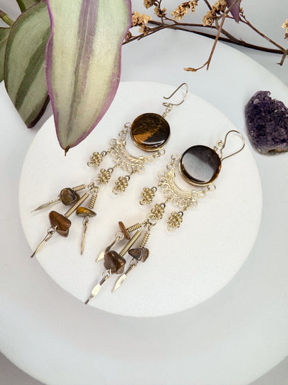 Brinco Nostalgia - Olho de Tigre