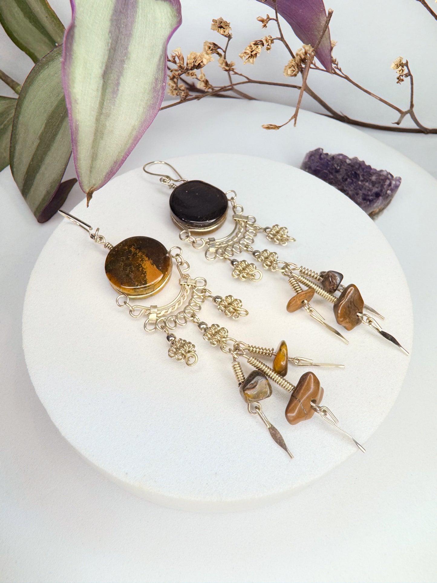 Brinco Nostalgia - Olho de Tigre