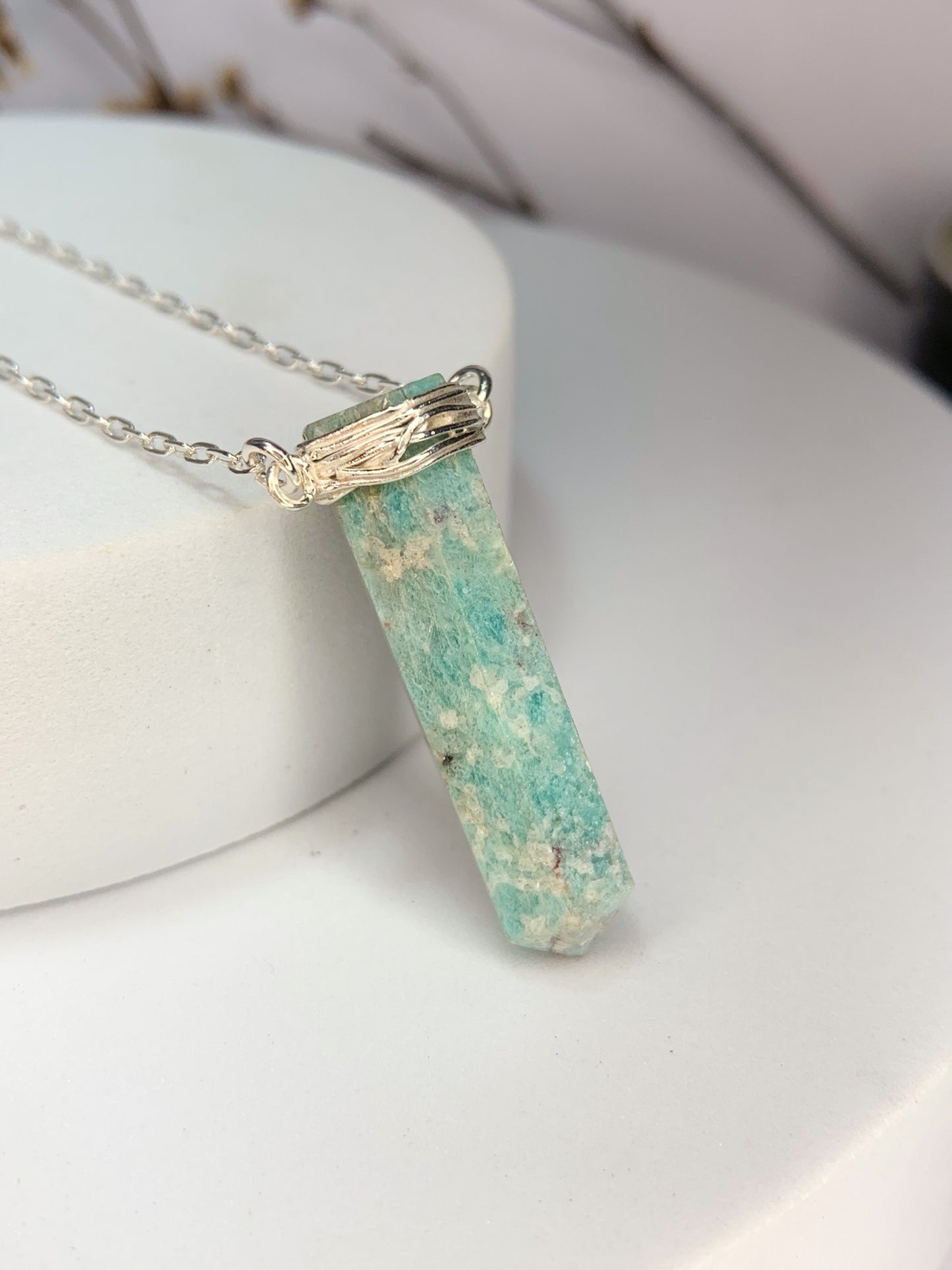 Choker Intuição - Amazonita