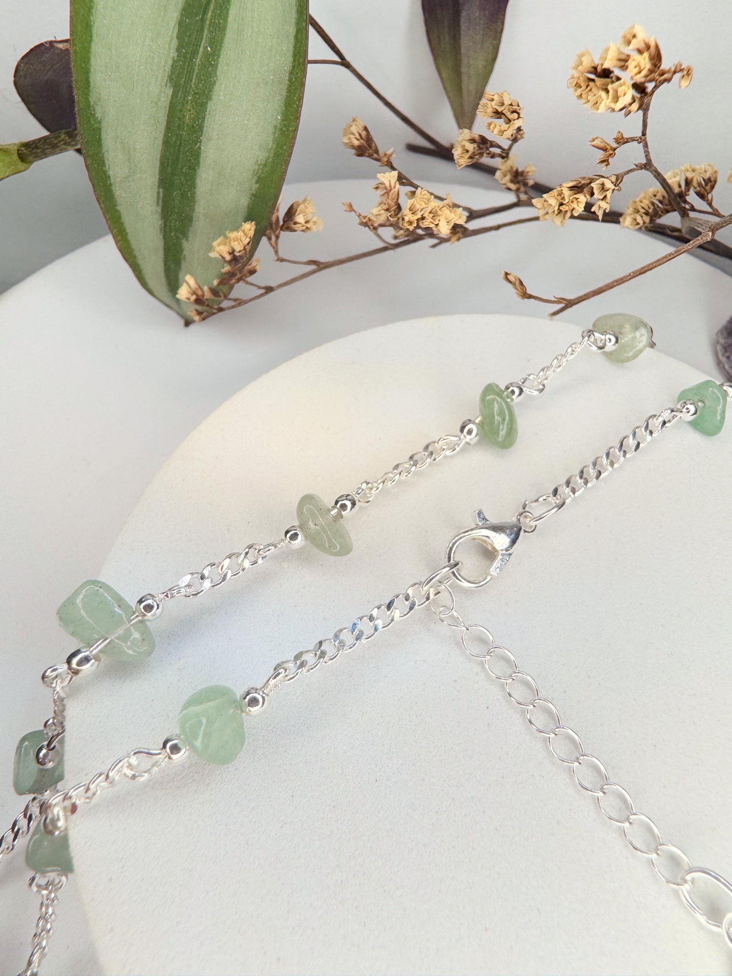 Choker Luar - Quartzo Verde