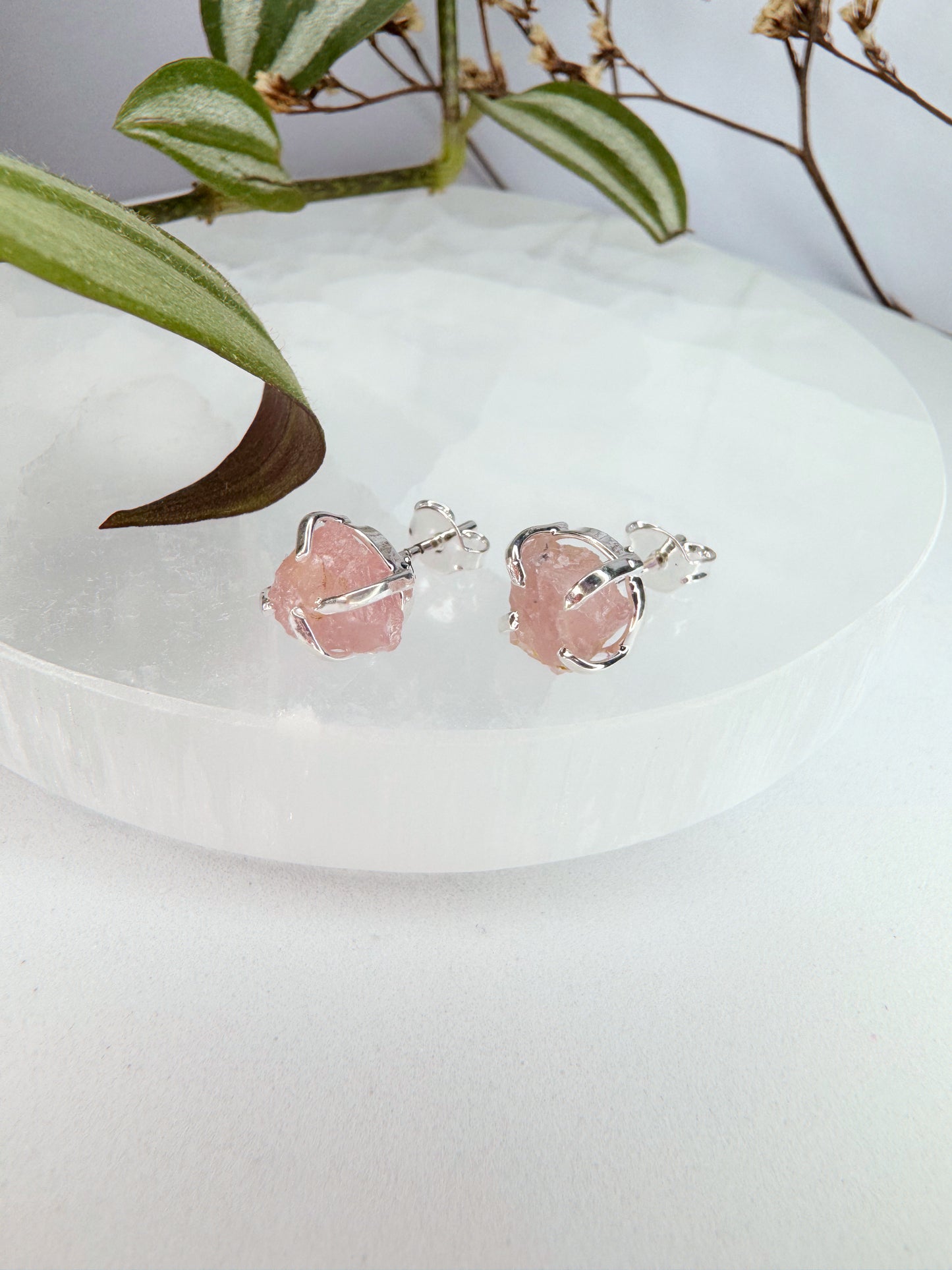 Brinco magia - Turmalina rosa