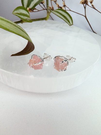 Brinco magia - Turmalina rosa