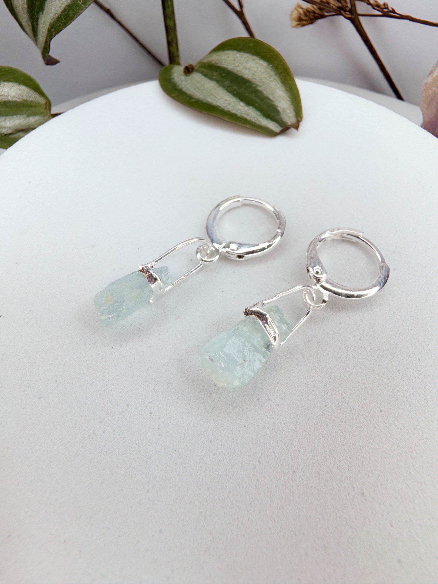 Brinco júpiter - água marinha