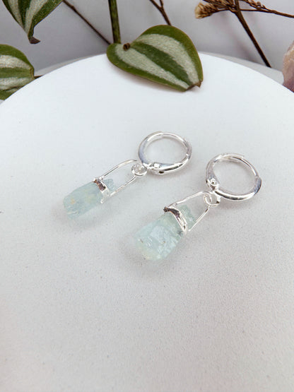 Brinco júpiter - água marinha