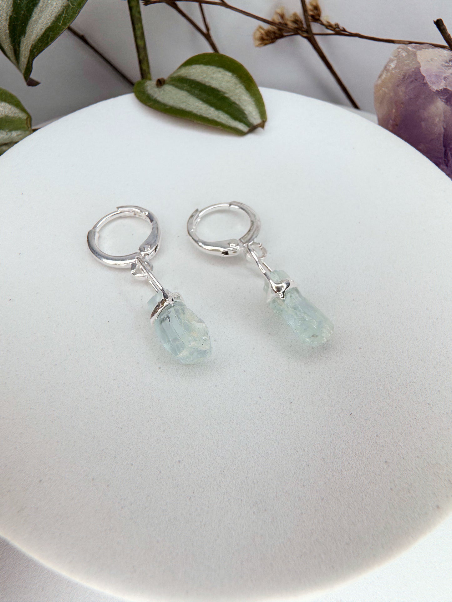 Brinco júpiter - água marinha