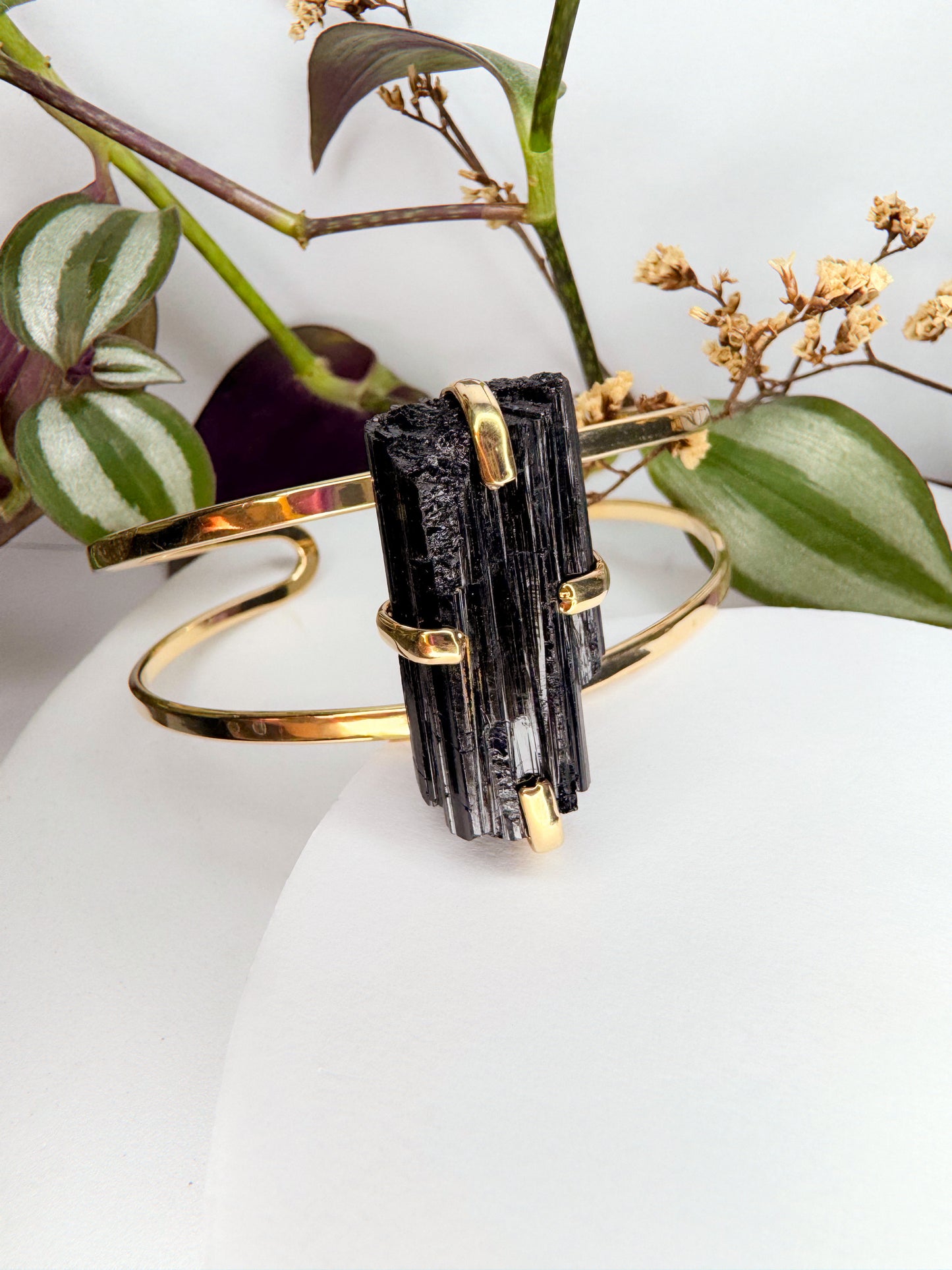 Bracelete Astro - turmalina negra