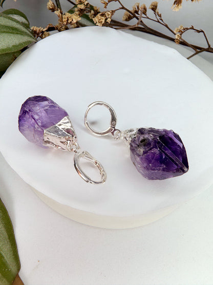 Brinco Júpiter - ametista