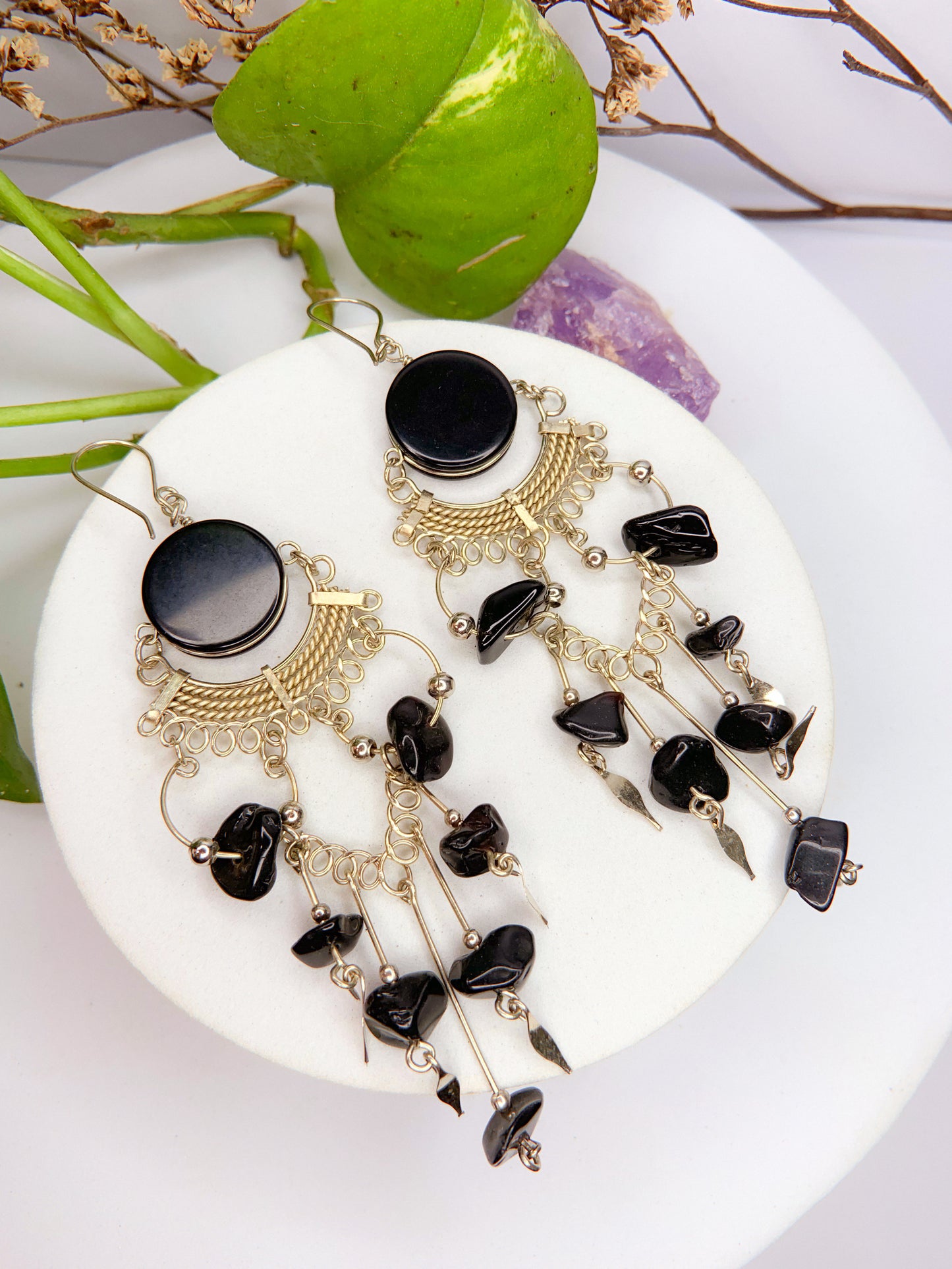 Brinco Nostalgia - Ônix