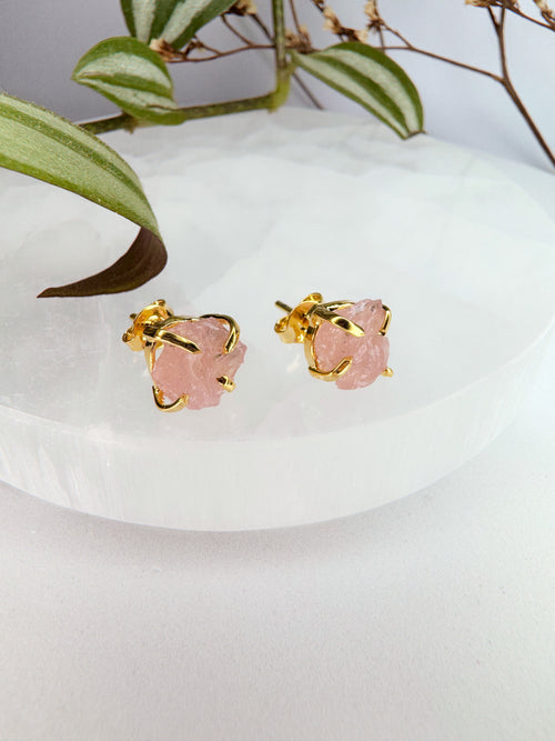 Brinco magia - Turmalina rosa