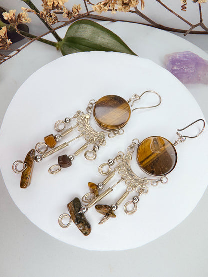 Brinco Nostalgia - Olho de Tigre