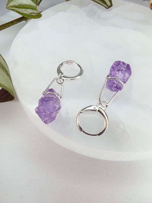 Brinco Júpiter - ametista