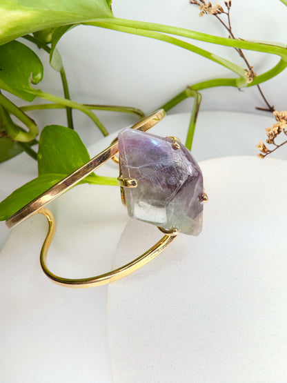 Bracelete Astro Fluorita arco iris