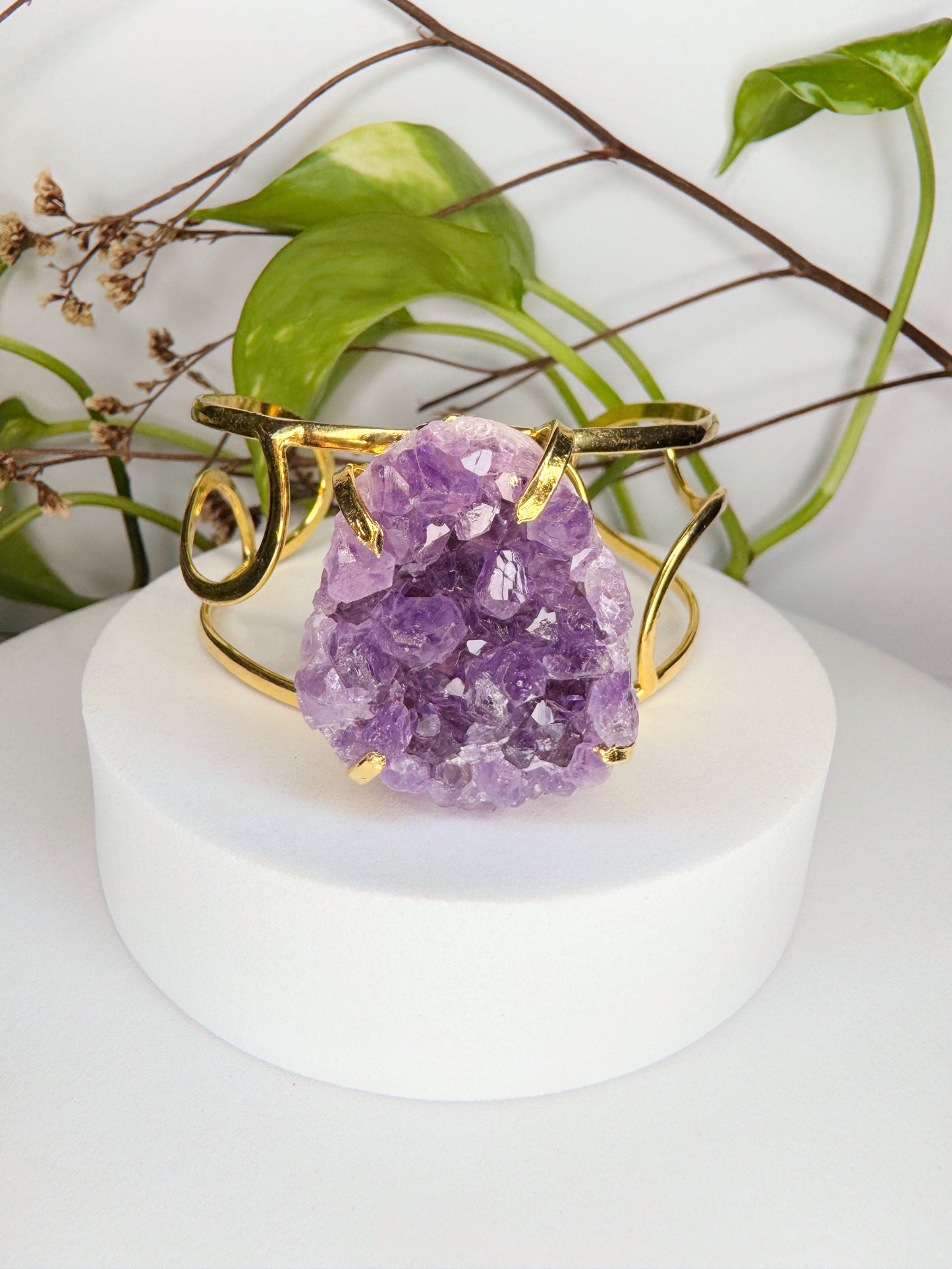 Bracelete astro - Drusa ametista