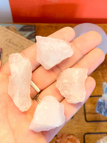 Quartzo rosa - pedra solta