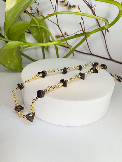 Choker Luar - Ônix