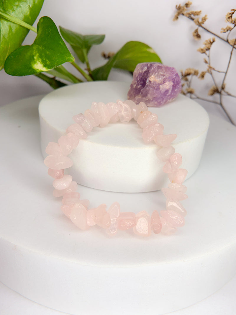 Pulseira Constelação - Quartzo Rosa