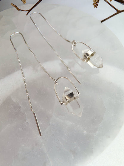 Brinco zen - Quartzo de Cristal