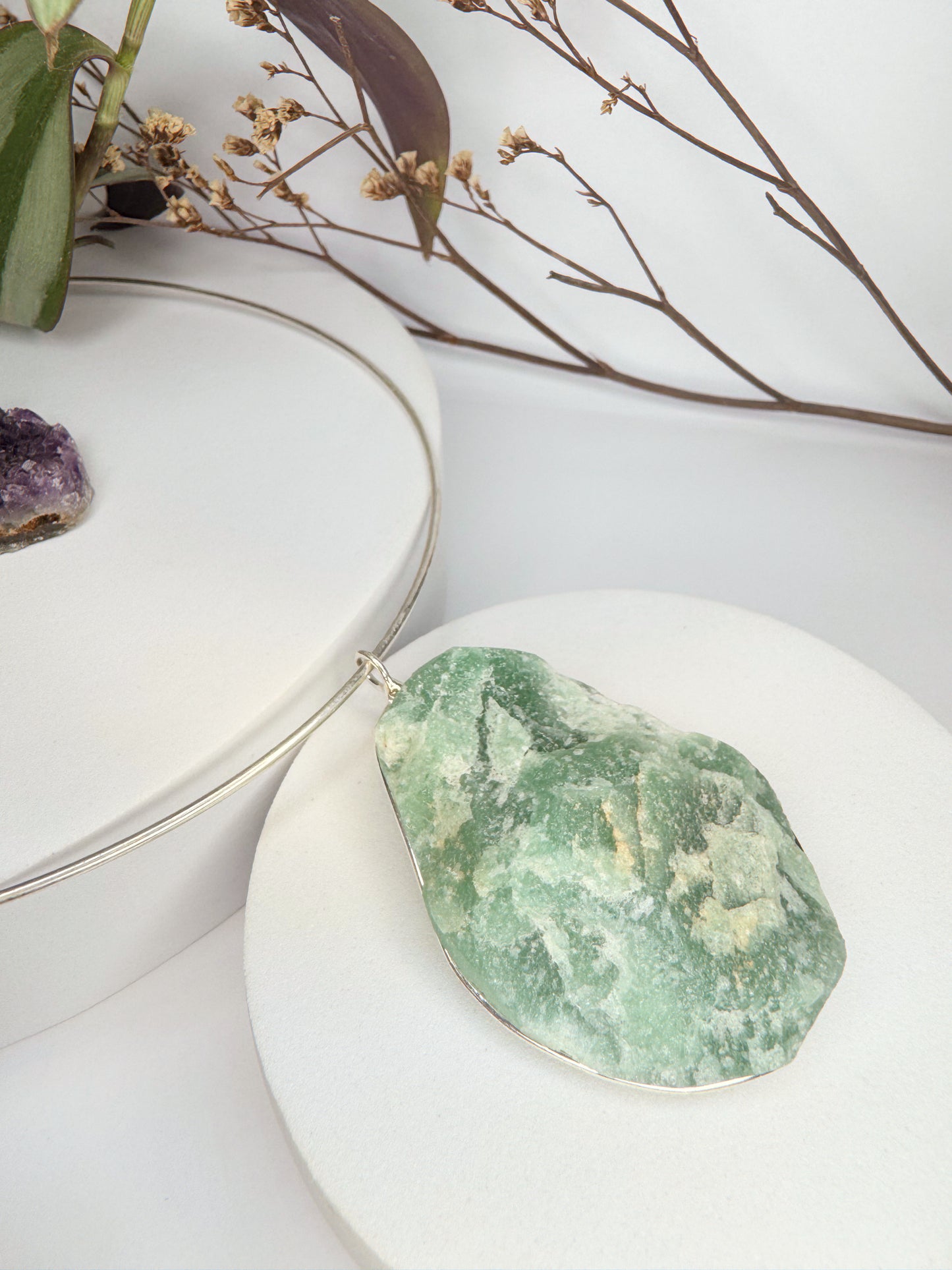 Aro Lunação - Quartzo verde