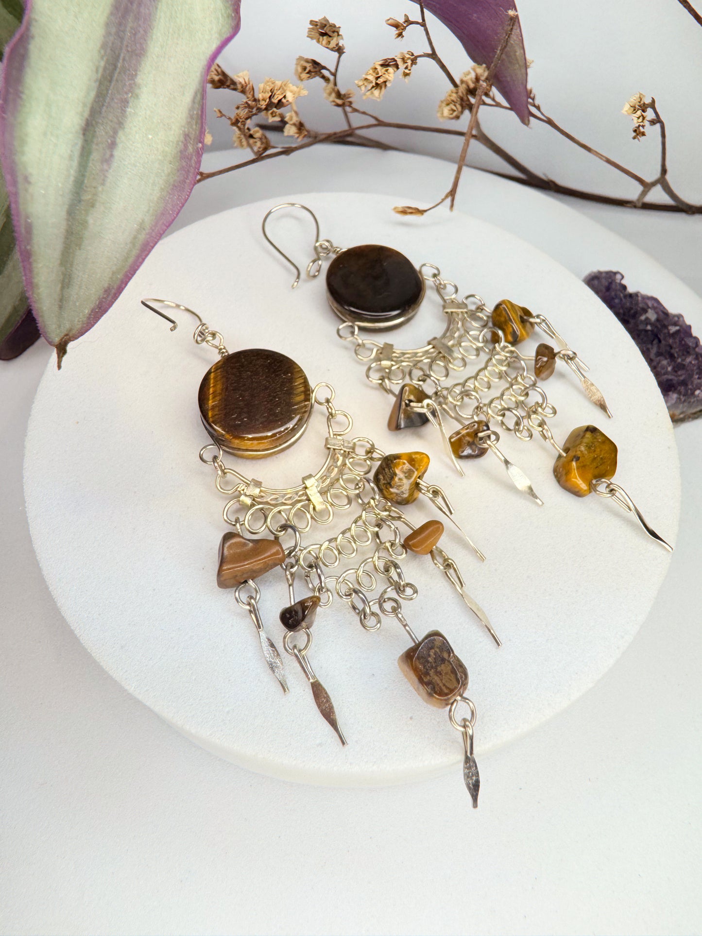 Brinco Nostalgia - Olho de Tigre