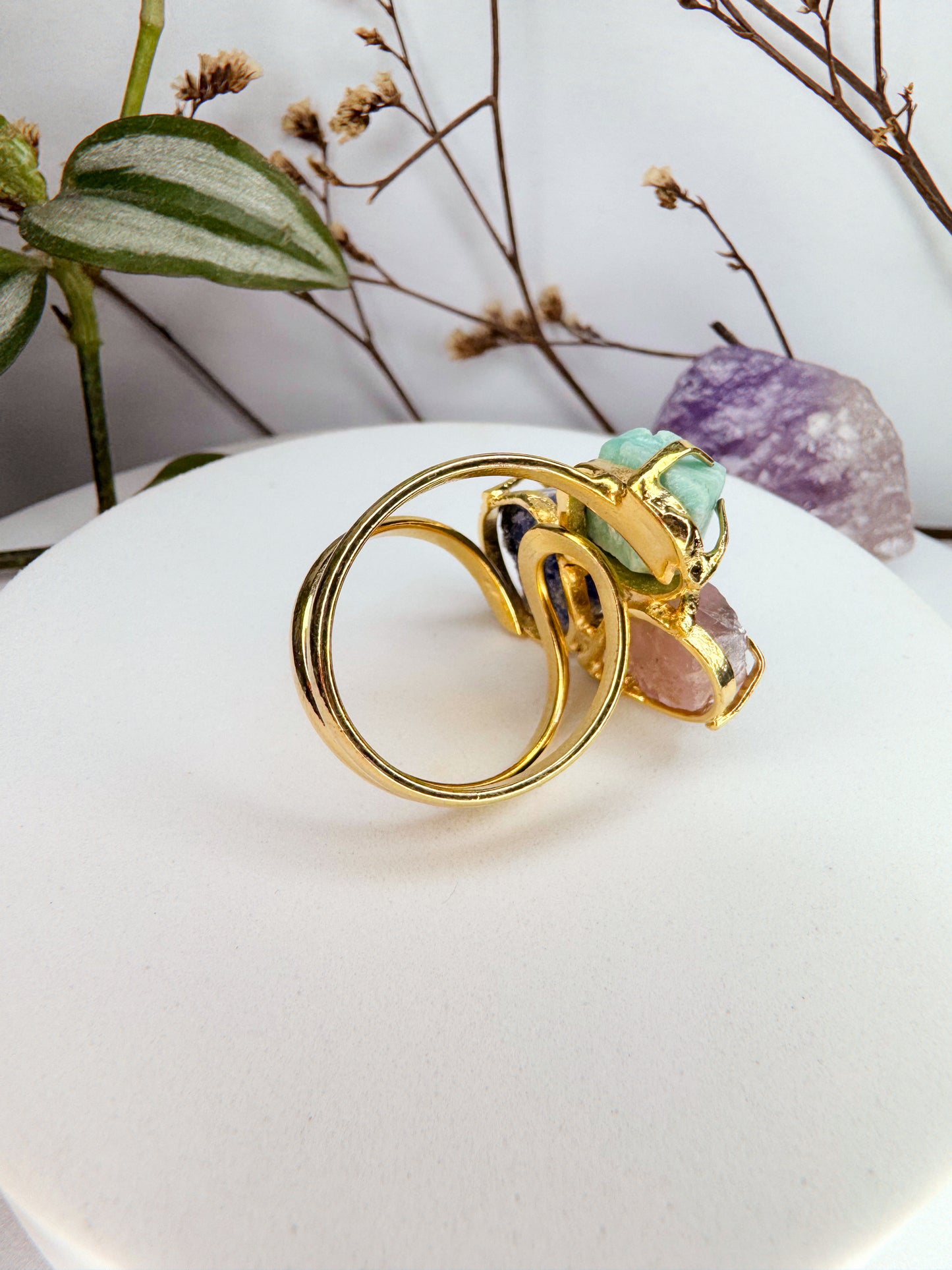 Anel Tríplice - mix de energia