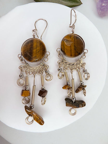 Brinco Nostalgia - Olho de Tigre